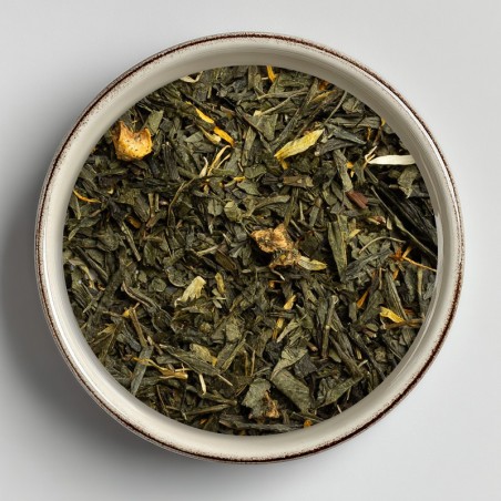 Thé vert bio Pêché Mignon (pêche)