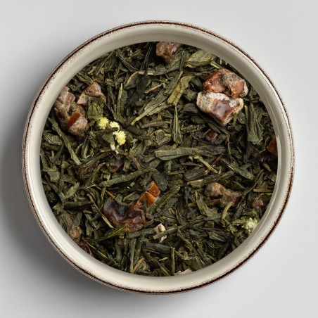 Thé vert bio Moment Romantique (rose fruitée)
