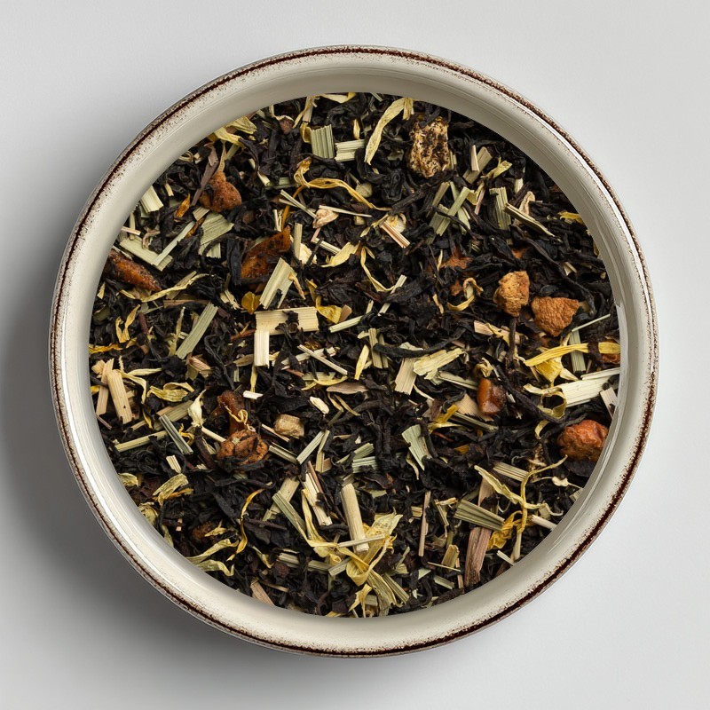 Thé noir bio L'Exotique (mangue-citron vert)