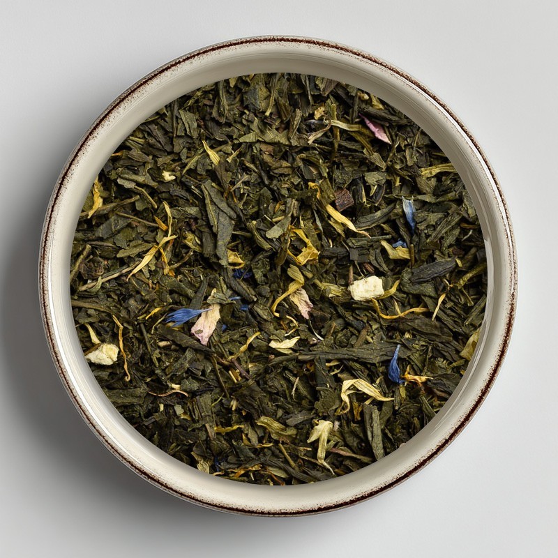 Thé vert bio Cocooning (orange-vanille)